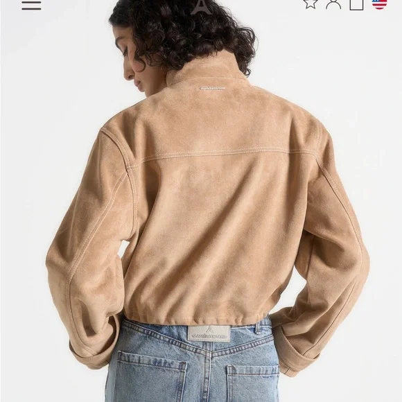 Maniere De Voir Nawel Suede Jacket - Picture 4 of 4